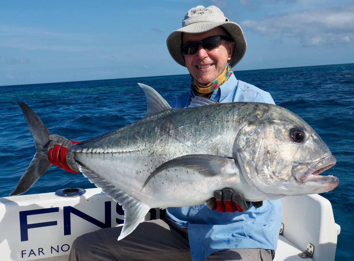 Giant Trevally Caught with FNSF-NOMAD