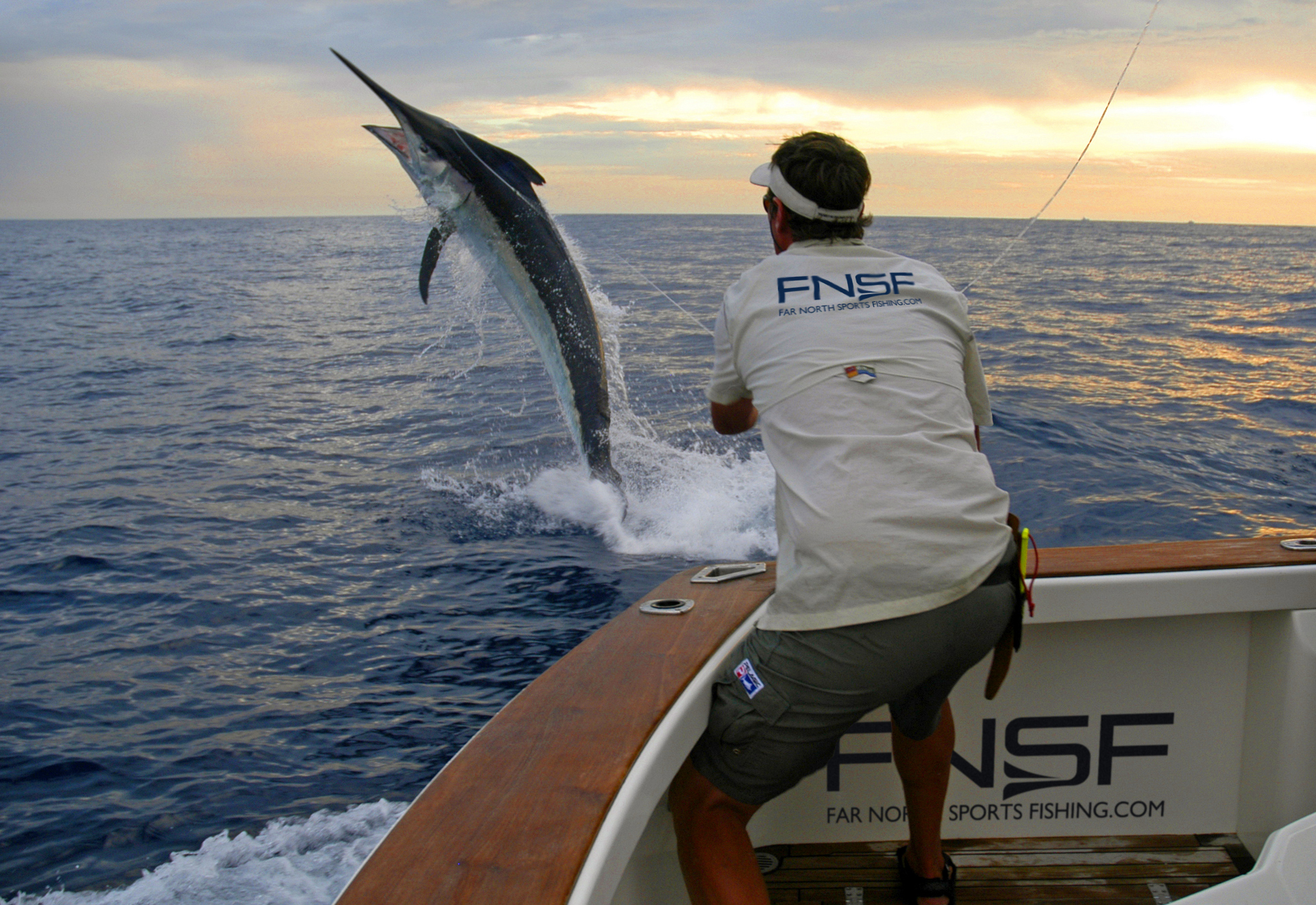 Marlin Jumping Fishing Black Magic