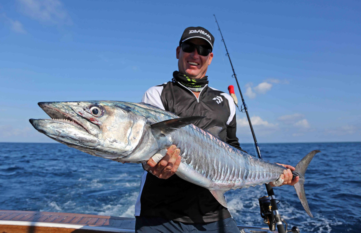 Mark Berg with Wahoo