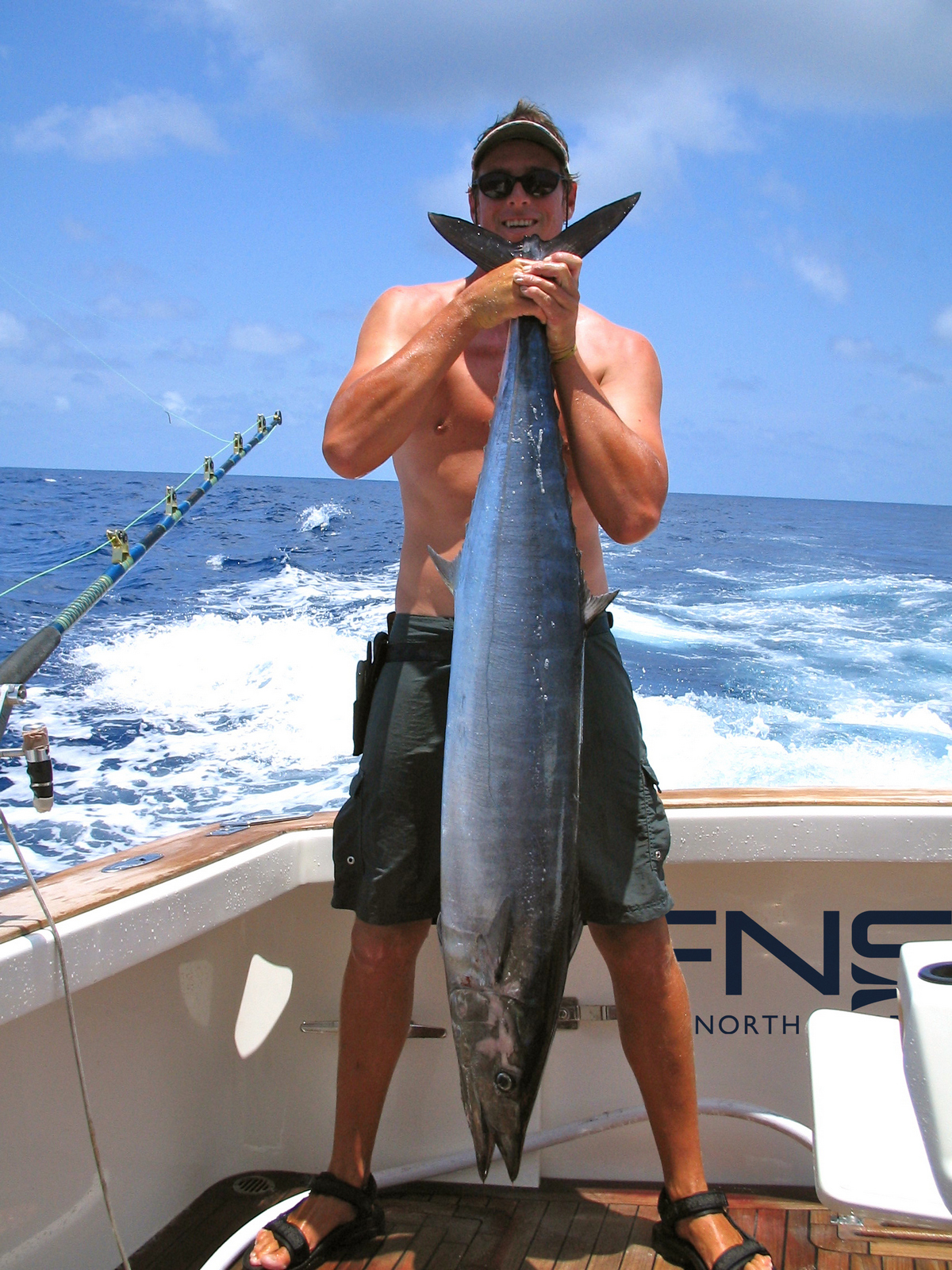 Wahoo Caught on Black Magic