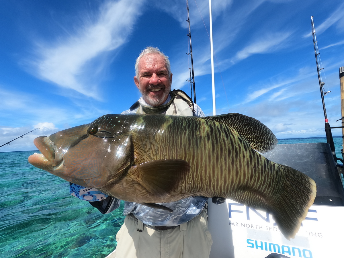 Maori Wrasse Flats Fishing