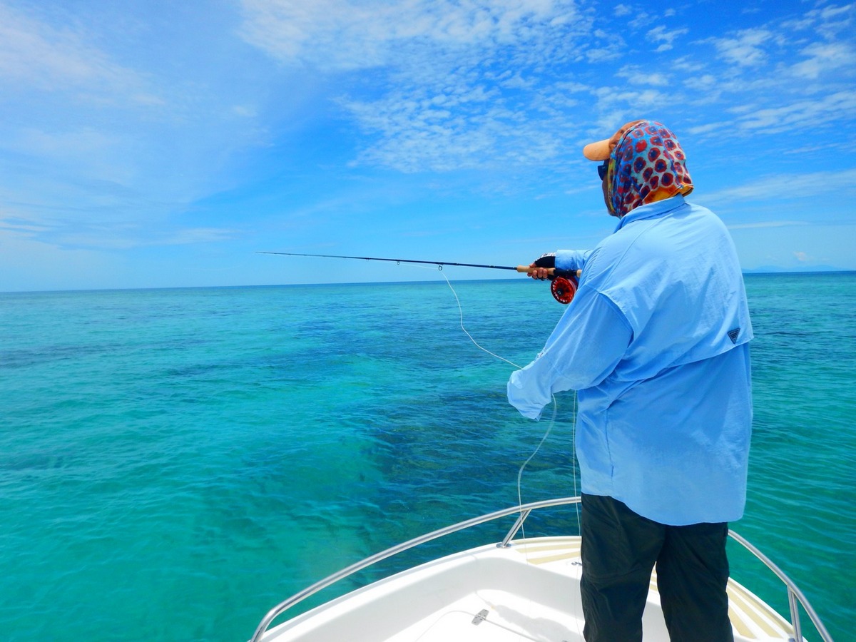 Fly Fishing Calm Day on Reef