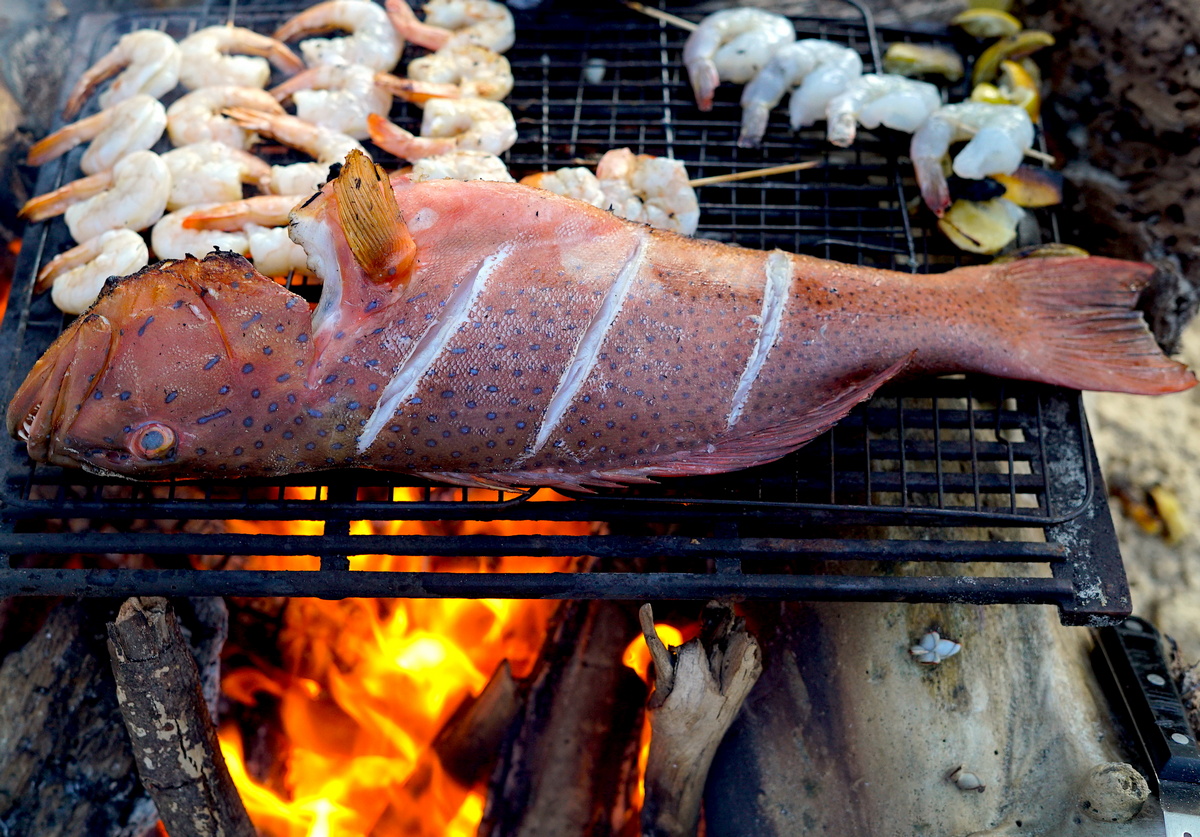 Coral Trout BBQ