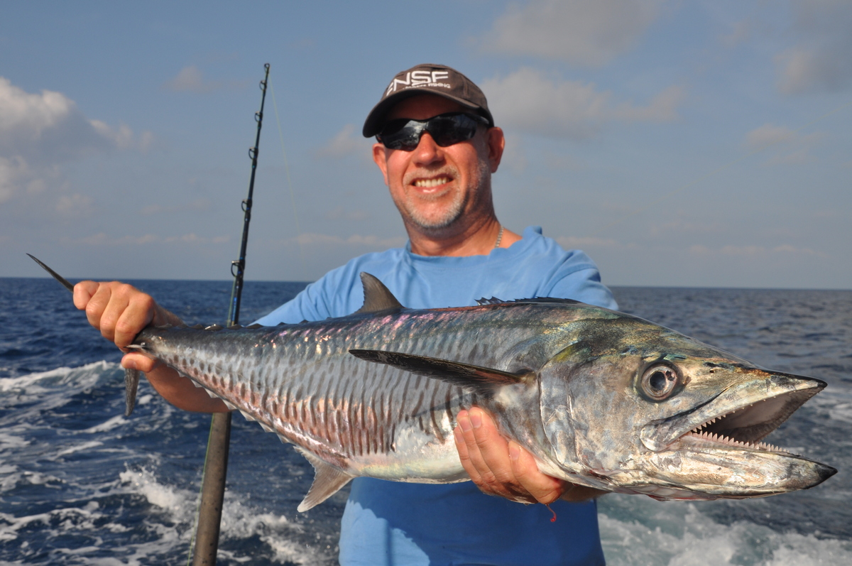 Spanish Mackerel Escape Reef Great Barrier Reef Sportfishing