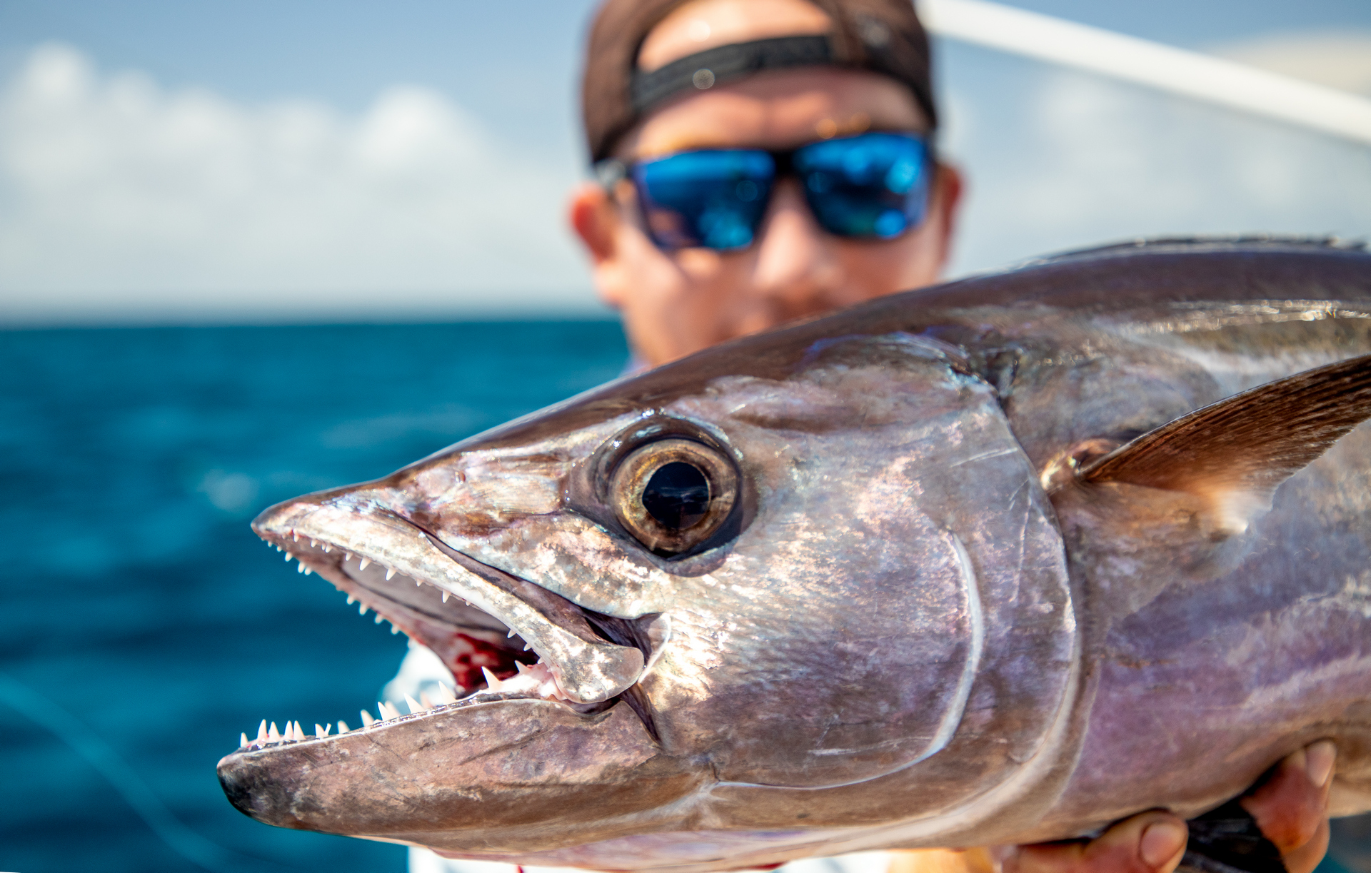 Dogtooth Tuna Caught Deep Jigging