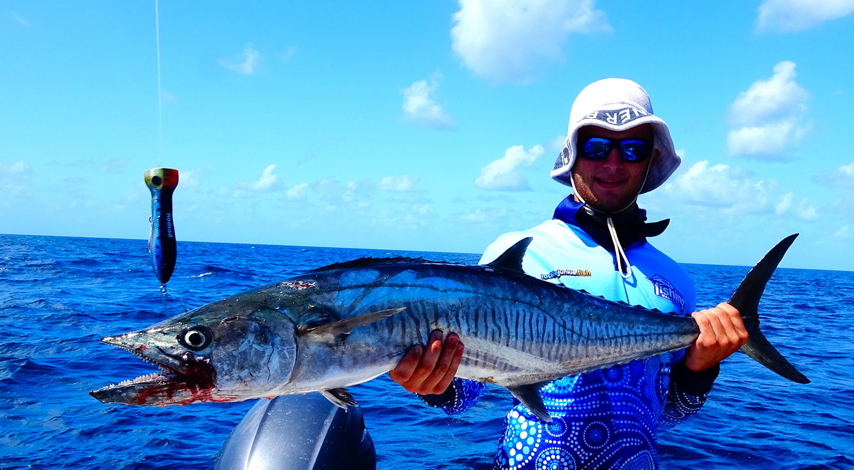 Surface Fishing for Spanish Mackerel