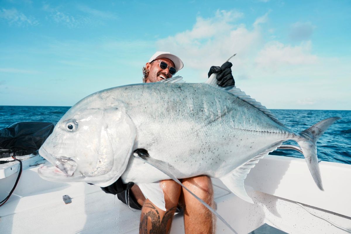 Giant Trevally Fishing Torres Strait