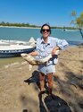 Host Mica caught a shark at the remote Archer River Host Mica caught a shark at the remote Archer River